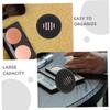 Didiseaon Black Silicone Makeup Sponge Holder 2 Pack for Travel Storage view 3