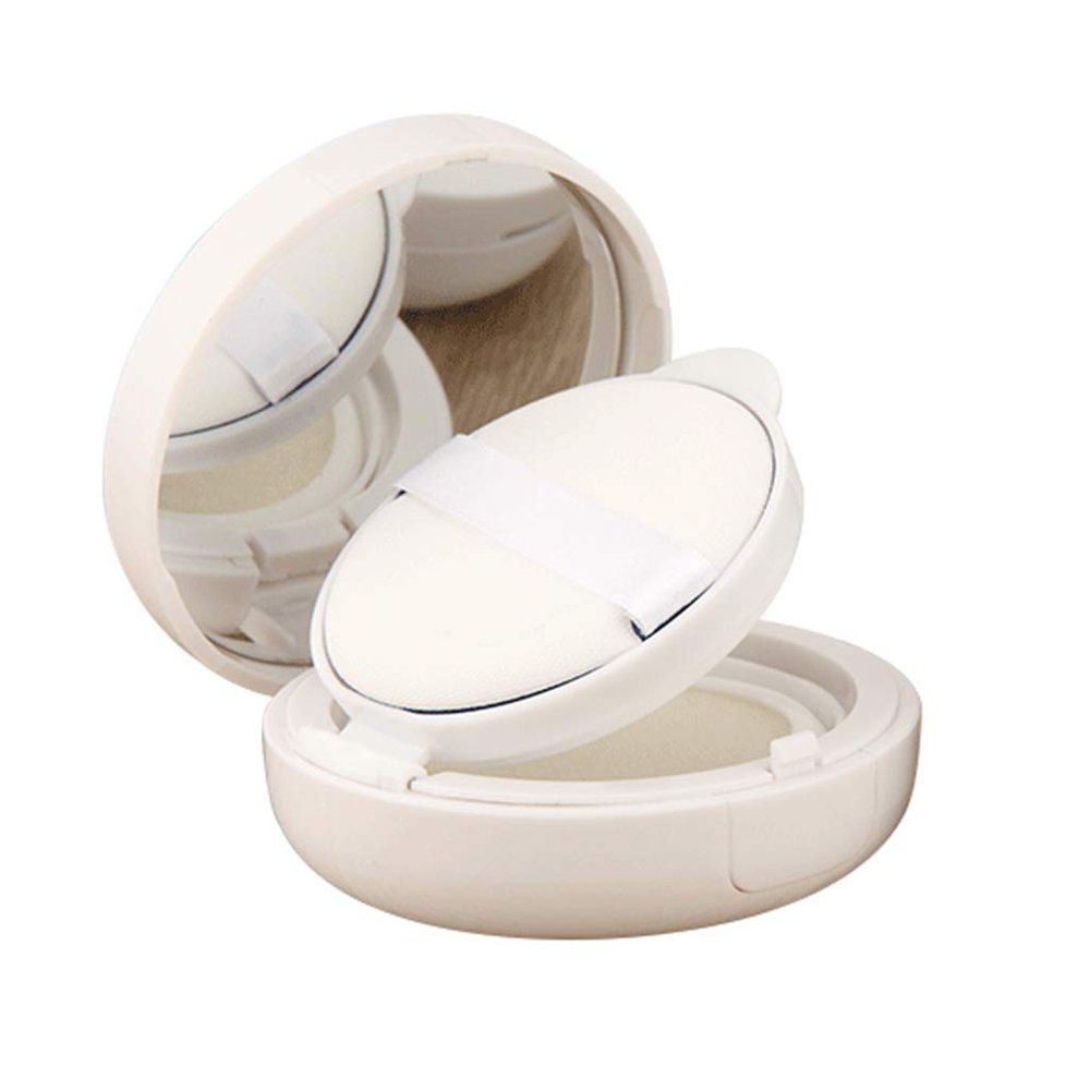 15g 0.5oz Empty Luxurious Portable Puff Box Cream Container Dressing For Case Powder Box With Sponge Mirr
