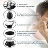 BJFSEAFN Shaver for Men 5 in 1 Electric Beard Trimmer Five Razor 3D Floating Shaver USB Rechargeable Multifunction Shaving Machines(Black) view 2