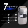 BJFSEAFN Cordless Metal Hair Shaver for Men Beard Electric Shaver Razor Fade Bald Head Shaving Machine view 2