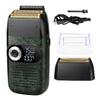 BJFSEAFN 2 in 1 Rechargeable Electric Shaver LCD Display Portable Cordless Men Reciprocating Razor Beard Trimmer(Green) view 1