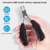 2pcs Heavy-Duty toenail Clippers,Professional Thick and Ingrown Nail Trimmer, Suitable for Seniors and Adults, Podiatrist-Recommended Toe Trimming Nail Clippers Pedicure view 4