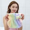 LLLSSS Fast Dry Hair Bath Towel Microfiber Quick Drying Plush Magic Instant Dry Hair Bonnet Shower Cap view 2