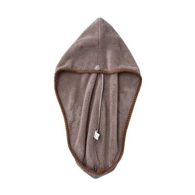 LLLSSS Women Shampoo Quick Magic Dryer Microfiber Hair Quick Dry Towel Wrap Bath Hat Shower Cap Scrub Cleaning Tool Bathroom Products(White-Patch Five-Pointed star4)