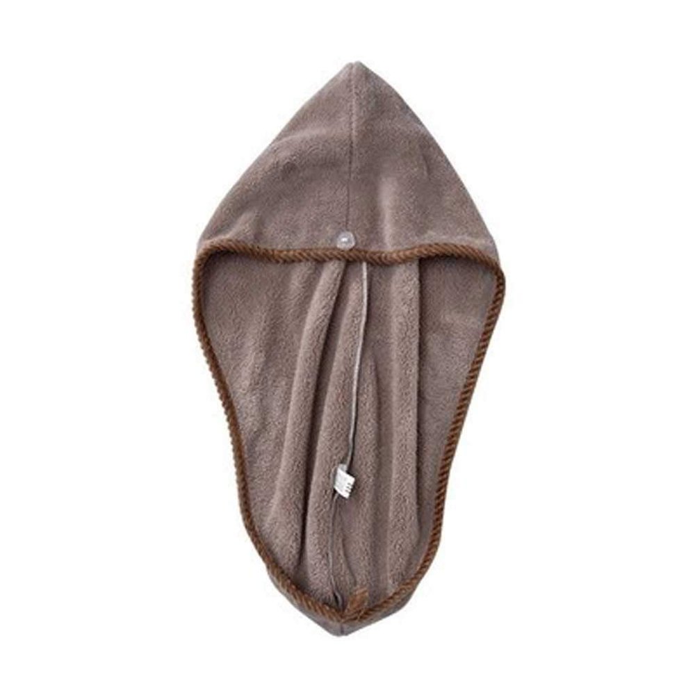 LLLSSS Women Shampoo Quick Magic Dryer Microfiber Hair Quick Dry Towel Wrap Bath Hat Shower Cap Scrub Cleaning Tool Bathroom Products(White-Patch Five-Pointed star4)