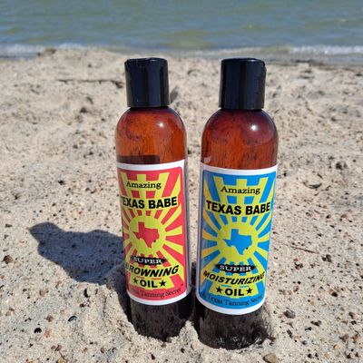 Texas Babe Tanning & Moisturizing Oil - 2 Pack