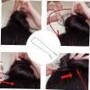 HAPINARY 20pcs Electric Hot Roller Clips for Hair Styling U-shaped Perm Rod Holders for Home Barber Use and Retro Styles view 2