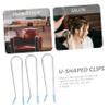 HAPINARY 20pcs Electric Hot Roller Clips for Hair Styling U-shaped Perm Rod Holders for Home Barber Use and Retro Styles view 4