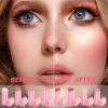 2 In 1 Portable Cheek Blusher And Highlighter Stick For Face Makeup Easy Application Fashionable Cosmetic Essential view 4