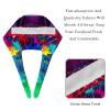 2 Pieces Scrub Caps Women Scrub Caps Women Ponytail Nursing Scrub Caps for The Surgeon Pigment Rainbow view 4