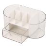 2pcs Makeup Organizer with Drawers, Clear Makeup Storage Box Cosmetics Organizer Desktop Holder Desktop Storage Organizer for Beauty Supplies Jewelry view 1