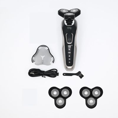 BJFSEAFN Electric Shaver Waterproof Fast Charging Men's Shaver Rechargeable Electric Razor Beard Trimmer Shaving Machine(Shaver a Double Head)