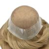 Hair Wonders Toupee For Men Hair Replacement System Real Human Hair Piece For Men Swiss Lace Mens Toupee Hair Pieces Hair System For Men6x9 100% light to Medium density 20# LIGHT ASH BLONDE view 4