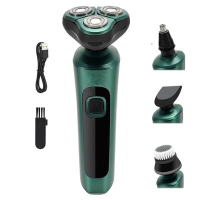 BJFSEAFN 4 in 1 Electric Shaver Body Washable Rechargeable Electric Beard Trimmer Shaving Machine for Men Beard Razor Fast Charging