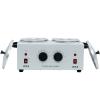 Double Wax Warmer, Professional Electric Wax Heater Machine for Hair Removal,Can Used to Make Chocolate and Candy DIY Kitchen Tools Dual Pot, 1KW Paraffin Hot Facial Skin SPA Equipment view 4