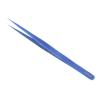 EDCWDTYYEC Tweezers Ultra Thin Tweezers Flying Wire Blue Stainless Steel Sharp Hardening Industrial Tweezers Hand Tools for Mobile Maintenance Tweezers view 1