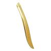 EDCWDTYYEC Eyebrow Tweezers 1Pc Eyebrow Tweezer Hair Beauty Slanted Puller Stainless Steel Eye Brow Clips Hair Removal Makeup Tool (Color : Rose Gold) Tweezers(Gold) view 1
