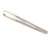 EDCWDTYYEC Eyebrow Tweezers Stainless Steel Makeup Light Slant Tip Hair Removal Eyelashes Eyebrow Tweezers Makeup Tool (Color : Golden) Tweezers(Golden) view 1