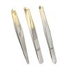 EDCWDTYYEC Eyebrow Tweezers 1Pc Eyebrow Tweezers Stainless Steel Hair Ingrown Hair Removal for Plucking Eyebrows Repair Clip Beauty Tools (Color : 03) Tweezers(1) view 2