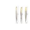 EDCWDTYYEC Eyebrow Tweezers 1Pc Eyebrow Tweezers Stainless Steel Hair Ingrown Hair Removal for Plucking Eyebrows Repair Clip Beauty Tools (Color : 03) Tweezers(1) view 3