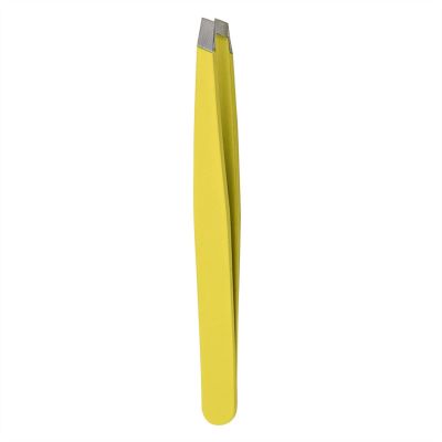 EDCWDTYYEC Eyebrow Tweezers Eyebrow Trimming Pliers Eyebrow Clip Color Stainless Steel Flat and Oblique Mouth Eyebrow Clip Eyebrow Trimming Tool (Color : 03) Tweezers(2)