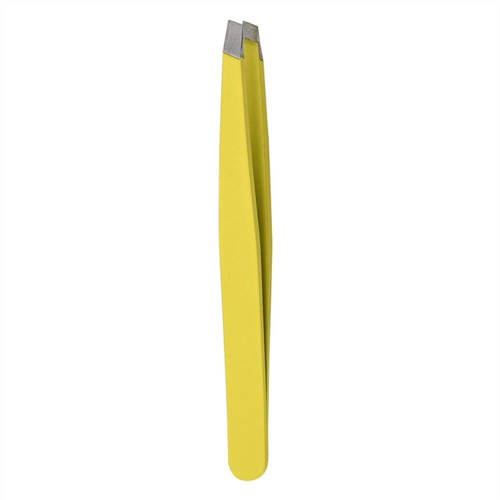 EDCWDTYYEC Eyebrow Tweezers Eyebrow Trimming Pliers Eyebrow Clip Color Stainless Steel Flat and Oblique Mouth Eyebrow Clip Eyebrow Trimming Tool (Color : 03) Tweezers(2)