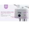 2 in 1 Cold Hot Facial Steamer, Stand Facial Steamer On Wheels with 680ml Water Tank and 360Rotatable Sprayer, Cold Thermal Spray Face Steam Machine, for Skin Hydration Deeply Moisturize view 3