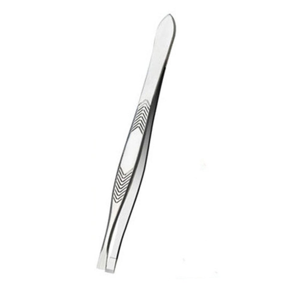 EDCWDTYYEC Tweezers Stainless Steel Eyebrow Clip, Flat Mouth Eyebrow Pliers, Eyebrow Makeup, Beauty Tool, Hair Removal, Beard and Eyebrow Tweezers Tweezers
