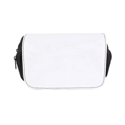 10 PCS Sublimation Printable Blank Pencil Case Pen Bag Multi-purpose Cosmetic Bag with Zipper DIY Craft Canvas Zipper Pouch Blank Makeup Bags Bulk Travel Toiletry Bag for Storage