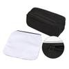 10 PCS Sublimation Printable Blank Pencil Case Pen Bag Multi-purpose Cosmetic Bag with Zipper DIY Craft Canvas Zipper Pouch Blank Makeup Bags Bulk Travel Toiletry Bag for Storage view 3