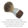Classic Shaving Kit with Badger Hair Shaving Brush, Soap Bowl Stylish Shaving Set and Stand,Shaving Handle Compatible with Double Edge Butterfly Safety Razor for Men's Gift view 4