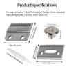 2228 Professional Wedge Blade for Wahl Professional 2 Hole Standard Wedge Clipper Blade, Replacement for the 5 Star Series Legend Clipper for Professional Barbers and Stylists view 2