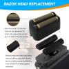 Upgraded Replacement Foil Double Foil Head for Pro FX FX3 Shaver Matte Black Shaver #FXRF2G view 3