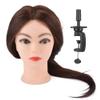 Practical Hairdressing Training Mannequin Head with Hair, Beautiful Stylists, Barbers, Cosmetology School Students, Ideal for Cutting, Braiding Practice view 3
