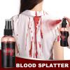 AOKWAWALIY Halloween Make Up Fake Blood Gel Vampires Scars Wounds Fake Blood Simulated Blood Spray Realistic Blood for Halloween Costume Cosplay Face Body Paint view 3
