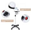PZLVAME Hair Hood Hot Steamer, Salon Home Professional Hair Steamer and Conditioning Machine Hair Care Styling Tools Hair Treatment Standing with Rolling for Spa Salon, Height Ajustable 44.4~52.3inch view 4
