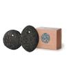CopesFuda Natural Pumice Stone Set - Lava Foot Scrubber File, Round and Oval Shapes for Effective Exfoliation - Ideal for Cracked Heels, Callus Remover, and Dead Skin Removal - Brown Gray, 2-Pack view 1