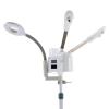 3 in 1 Facial Steamer, Professional Rolling Facial Steamer with 5X LED Magnifying Lamp, Warm Cold Mist Digital LCD Screen Ozone Facial Steamer for Salon Spa Beauty Skin Care view 4