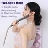 2pcs Electric Body Brush, 2600mAh Wall Mounted Soft Bristles Back Scrubber, 360 Automatic Rota, IPX7 Waterproof, Portable Bath Brush for Cleansing, Exfoliating, Massage view 3