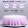 2pcs Electric Body Brush, 2600mAh Wall Mounted Soft Bristles Back Scrubber, 360 Automatic Rota, IPX7 Waterproof, Portable Bath Brush for Cleansing, Exfoliating, Massage view 4