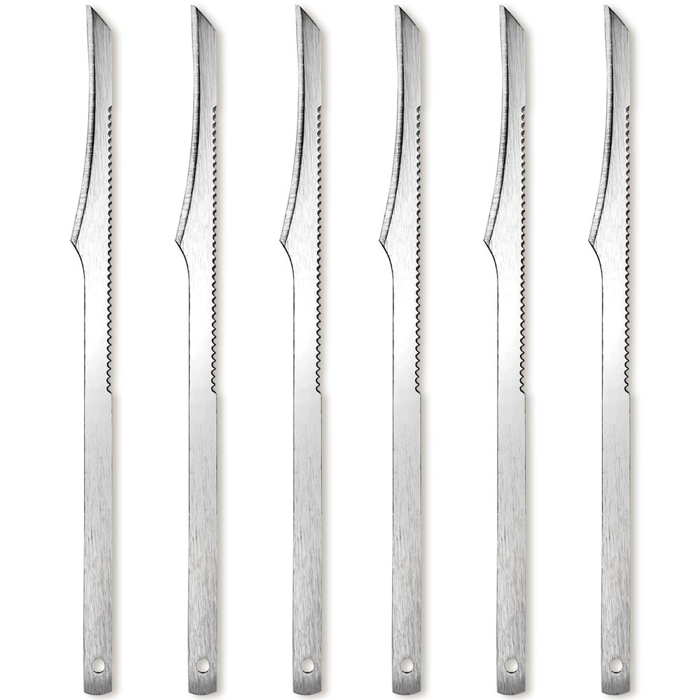 6-Piece Pedicure Knife Tools Kits, Professional Stainless Steel Foot Scrubber Set, Foot Scraper Kit for Removing Dead Skin and Calluses, Suitable for Men and Women, Superior Pedicure Tools