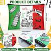 Bulyoou 16 Pcs Italy Cosmetic Bag Souvenir Gifts Makeup Bag Travel Vacation Zipper Pouch Purse for Women Birthday Trip Gifts Party Favors view 2
