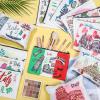Bulyoou 16 Pcs Italy Cosmetic Bag Souvenir Gifts Makeup Bag Travel Vacation Zipper Pouch Purse for Women Birthday Trip Gifts Party Favors view 3