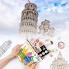 Bulyoou 16 Pcs Italy Cosmetic Bag Souvenir Gifts Makeup Bag Travel Vacation Zipper Pouch Purse for Women Birthday Trip Gifts Party Favors view 4