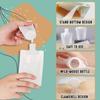 10PCS Portable Travel Fluid Makeup Packing Bag,Portable Fluid Packing Bags,Portable Travel Fluid Bags,Travel Toiletry Pouches Refillable,Fluid Makeup Bags for Women Travel Supplies (15, Mixed sizes) view 3