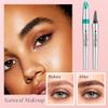 Upgraded Microblading Eyebrow Pen, 2024 New 3D Waterproof Microblading Eyebrow Pencil, 4 Tipped Precise Brow Pen, Long-lasting Natural Makeup Fine Stroke Magic Eyebrow Pencil (Light Brown) view 2