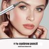 Upgraded Microblading Eyebrow Pen, 2024 New 3D Waterproof Microblading Eyebrow Pencil, 4 Tipped Precise Brow Pen, Long-lasting Natural Makeup Fine Stroke Magic Eyebrow Pencil (Light Brown) view 4