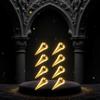 10 Pcs Gold Hair Parting Retro Punk Hair Selecting Tools Gothic Nail Finger Cosplay Claws Metal Full Finger Ring for Braiding Curling Styling Extensions Accessories view 2