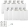 10PCS Portable Travel Fluid Makeup Packing Bag,Portable Fluid Packing Bags,Portable Travel Fluid Bags,Travel Toiletry Pouches Refillable,Fluid Makeup Bags for Women Travel Supplies (10, 100ml) view 1
