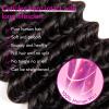 Human Braiding Hair Deep Water Wave 2 Bundles/Pack 50g 22 Inch, Bulk Human Hair Braiding Hair for Boho Braids Natural Color for Black Women view 3